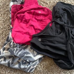 Lululemon Activewear Bundle size 6